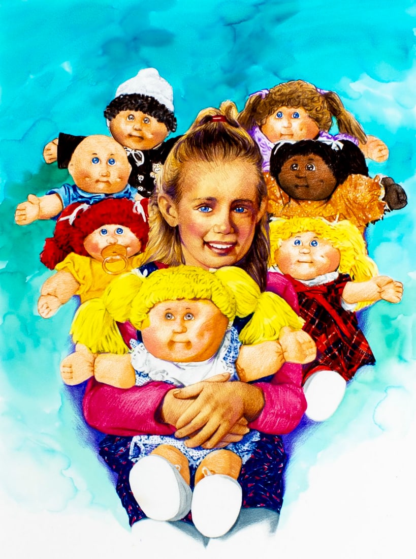 Chris Calle (CT,b 1961) colored pencil painting (1 of 12)