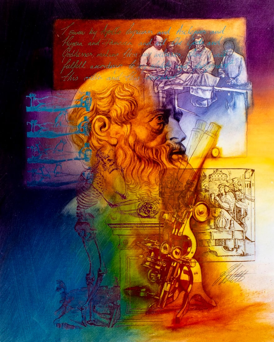 Ed Little (CT,b 1957) oil painting (1 of 13)