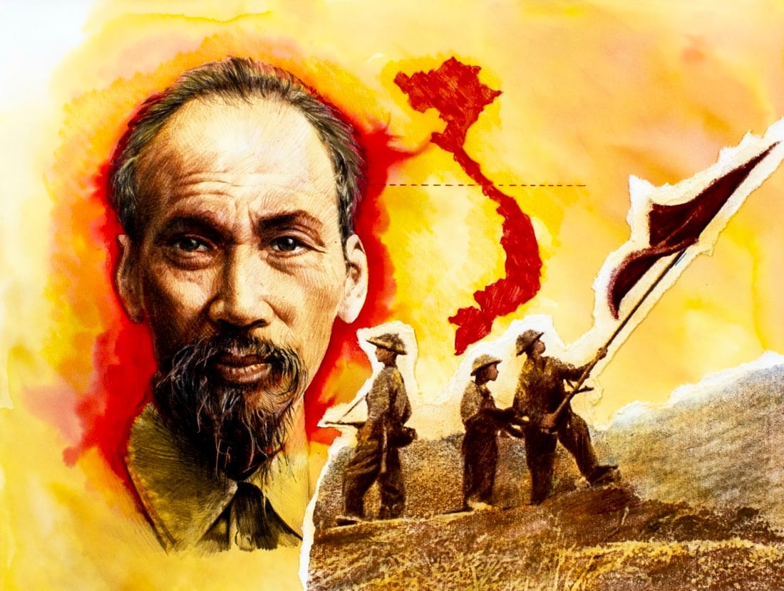 Paul Calle (CT,NY,1928-2010) mixed media painting (1 of 12)