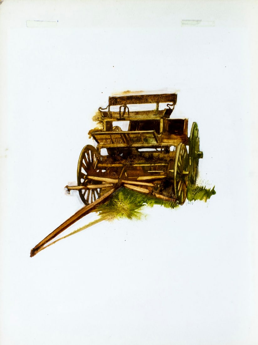 Chuck Hamrick (TN,20C) oil painting (1 of 12)