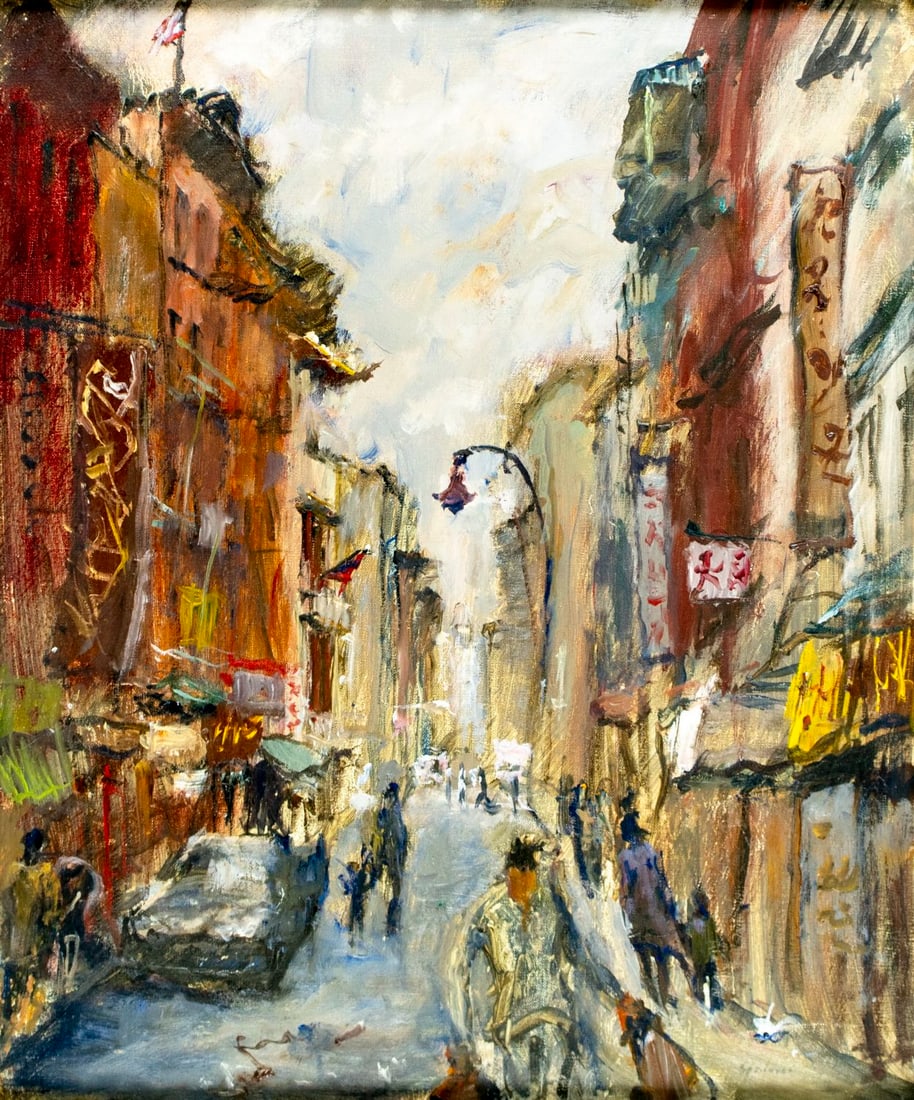 Anthony Springer (NY,1928-1995) oil painting (1 of 13)