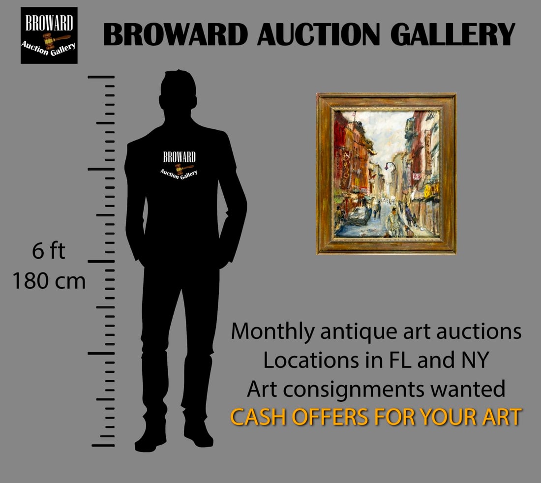 Anthony Springer (NY,1928-1995) oil painting - 2