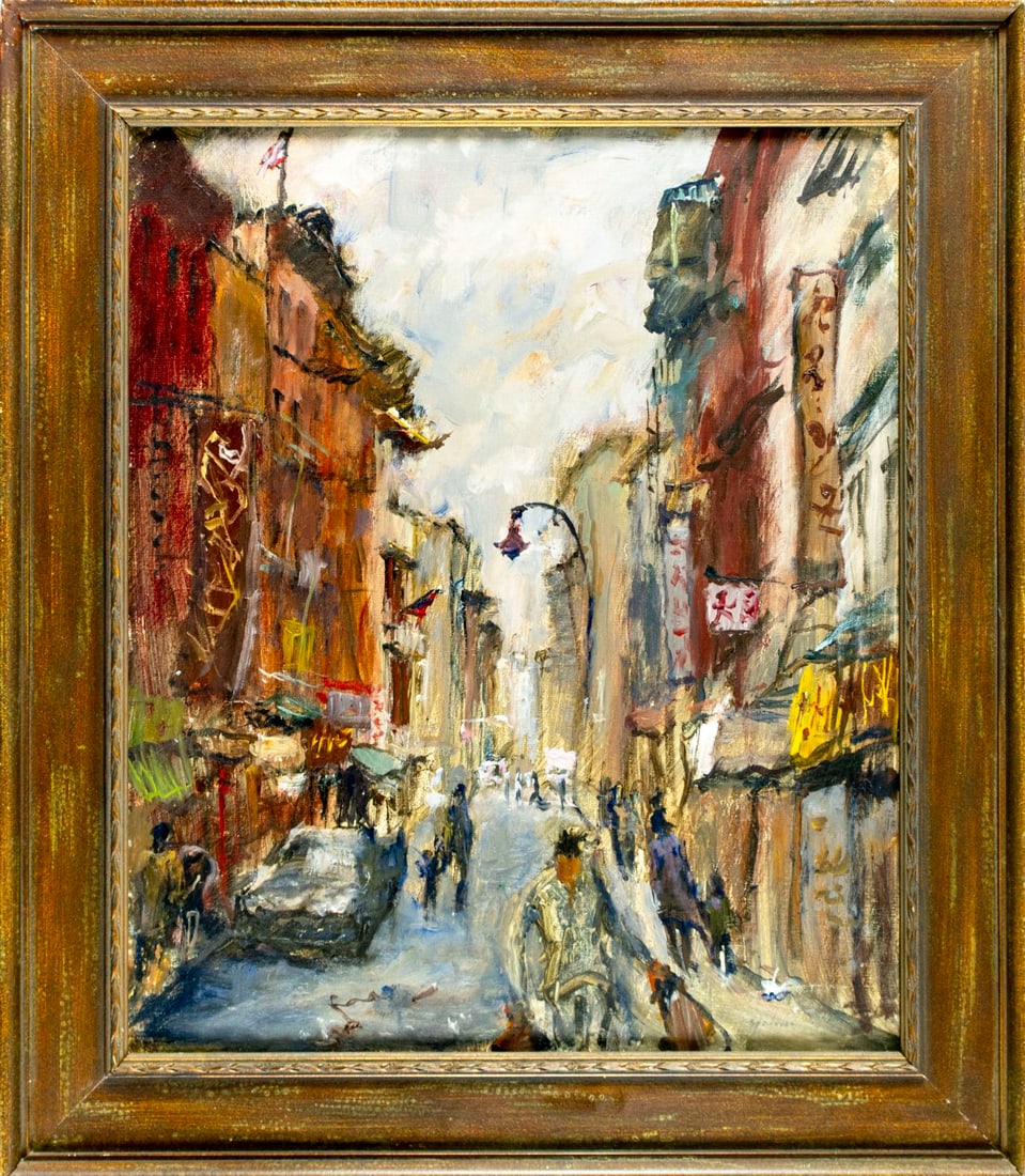 Anthony Springer (NY,1928-1995) oil painting - 3