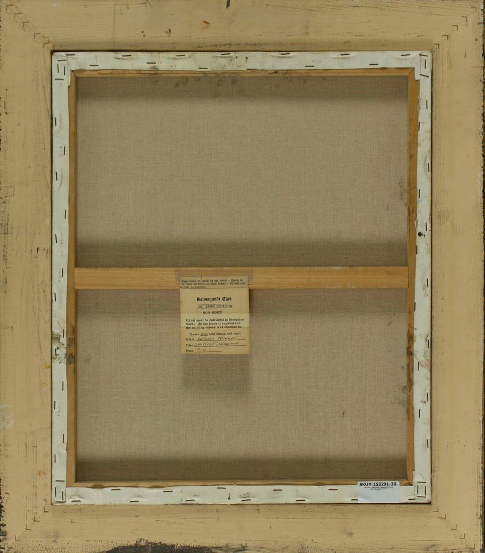 Anthony Springer (NY,1928-1995) oil painting - 9