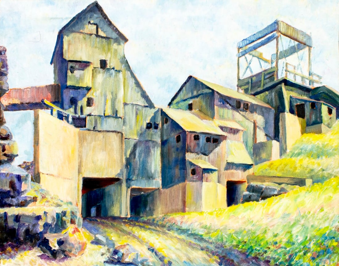 Darrell Sweet (NJ,NY,1934-2011) oil painting (1 of 14)