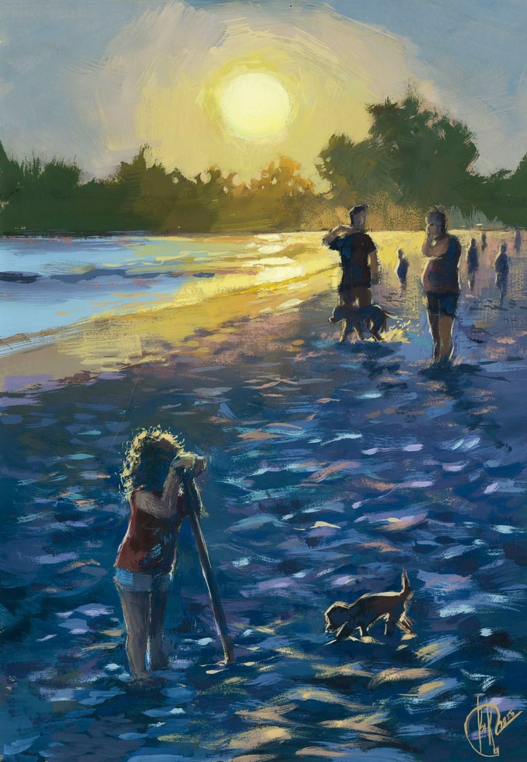 Ivanna Kotulych (Ukraine,20/21C) acrylic painting (1 of 12)