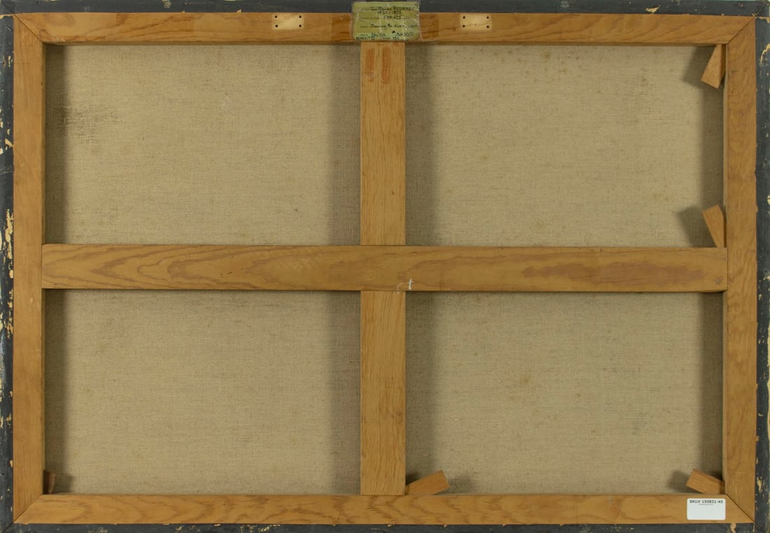 Guillaume Regamey (France,1837-1875) oil painting antique - 8