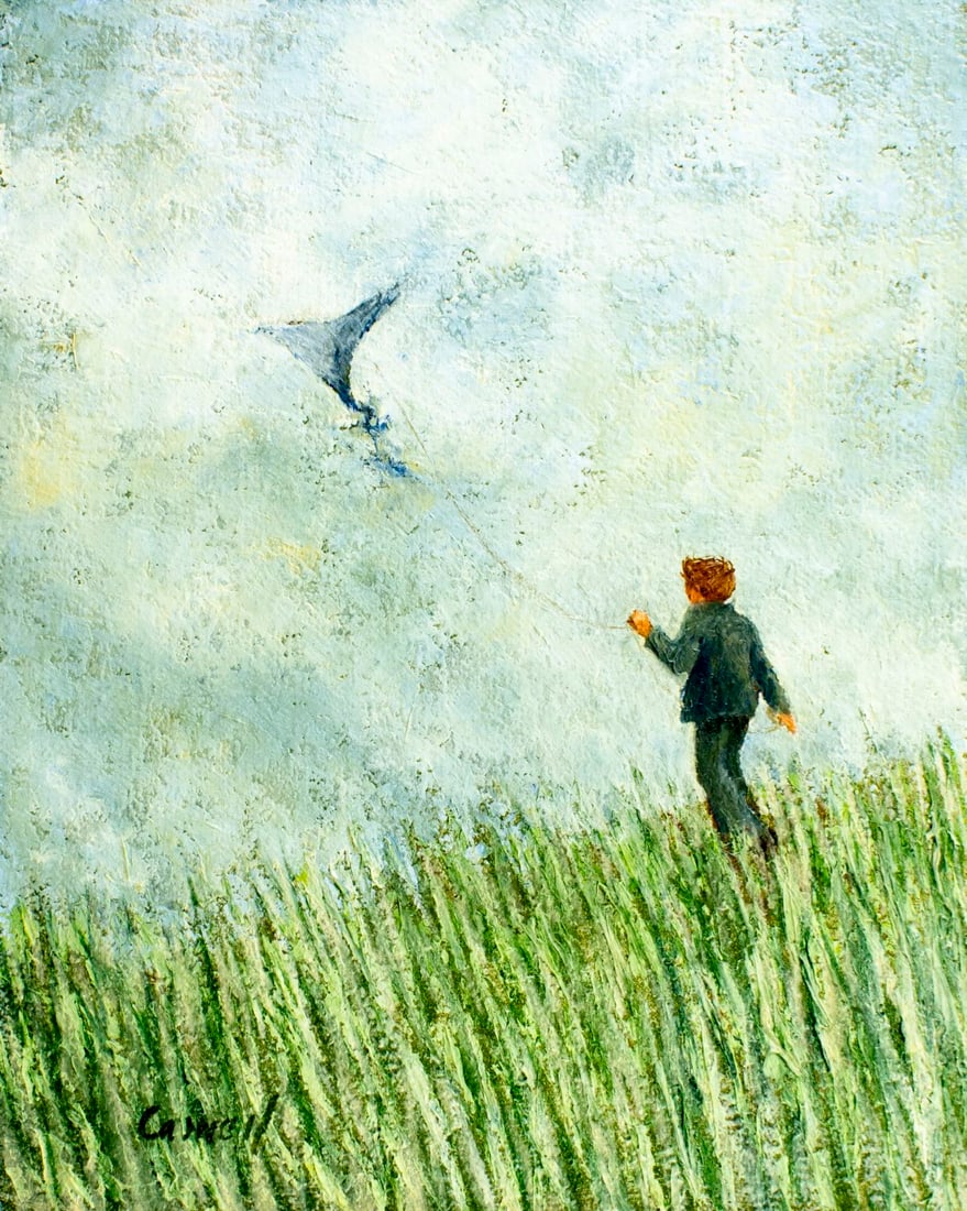 Helen Caswell (CA,1923-2018) oil painting (1 of 13)