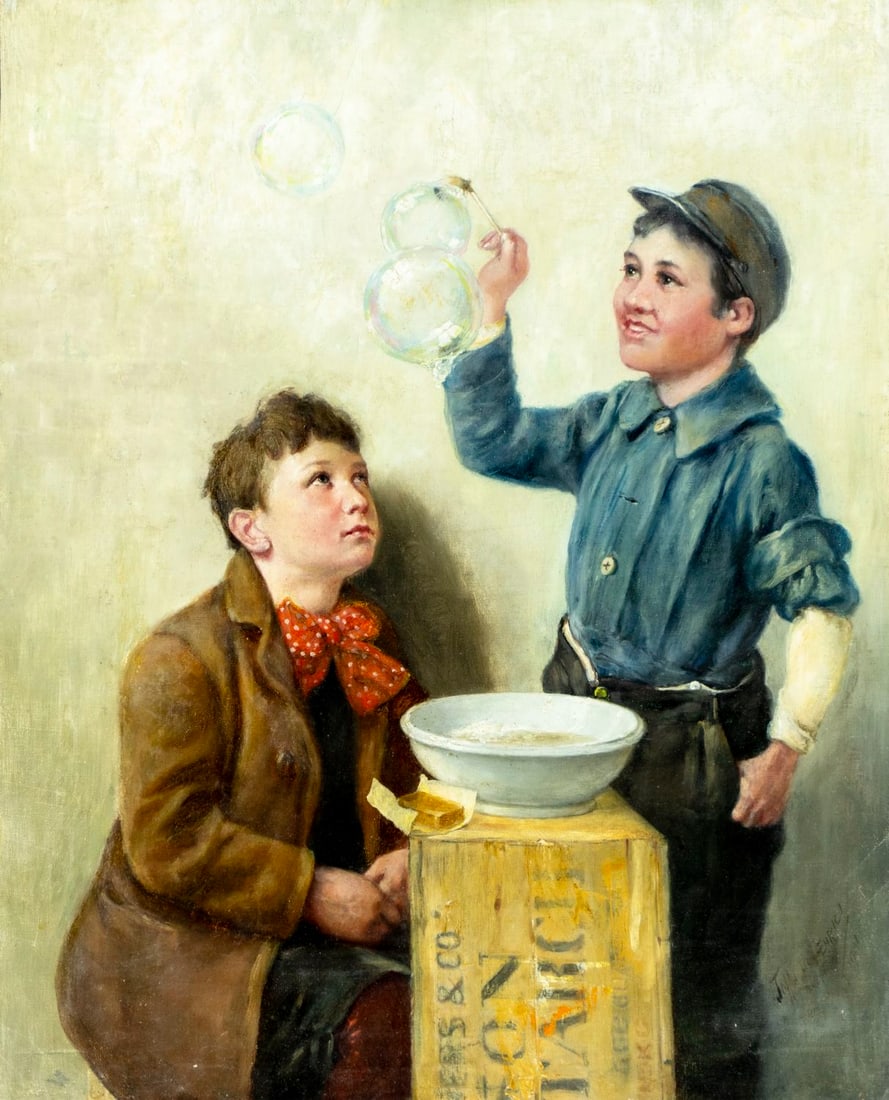 John Henrici (NY,1863-1958) oil painting (1 of 12)