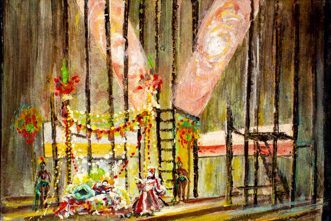 Jim Newton (US,mid 20C) oil painting (1 of 13)