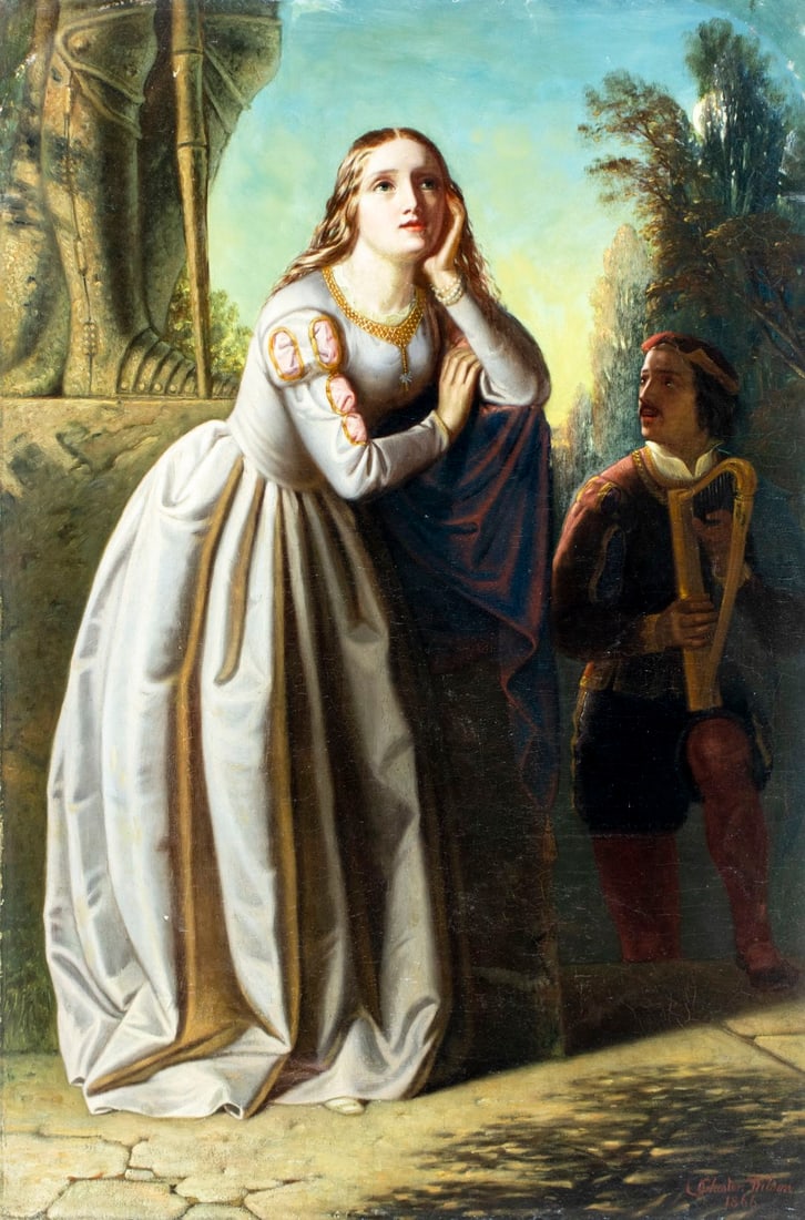 Chester Wilson (UK,19C) oil painting antique (1 of 15)