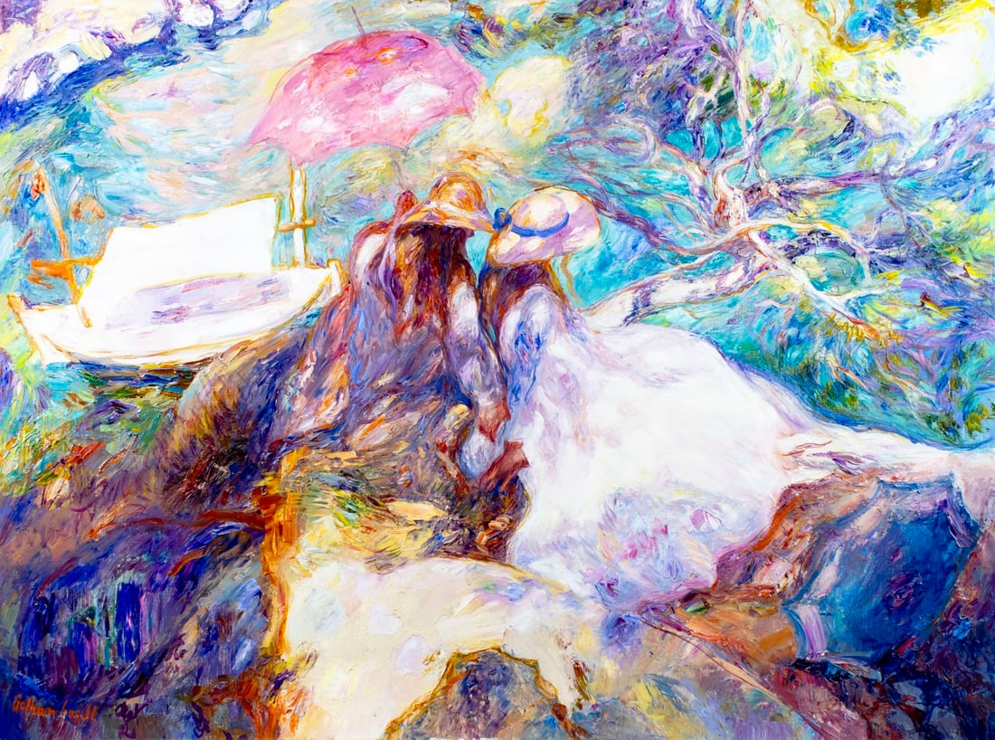 Beltran Bofill (Spain,1934-2009) oil painting (1 of 13)