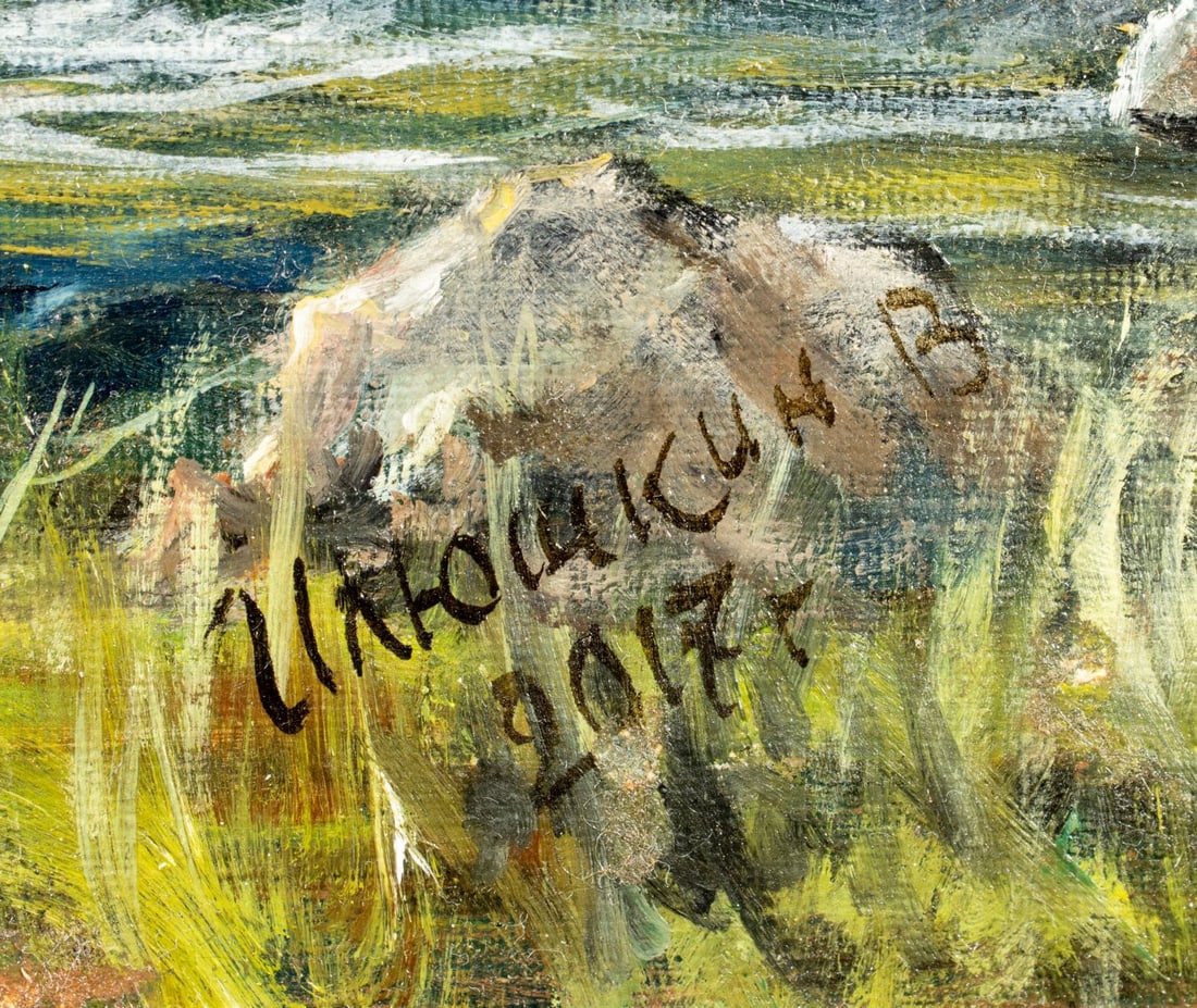 Viktor Ilyushkin (Russia,b 1946) oil painting - 4