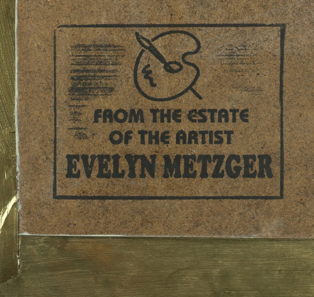 Evelyn Metzger (NY,Brazil,1911-2007) oil painting - 14