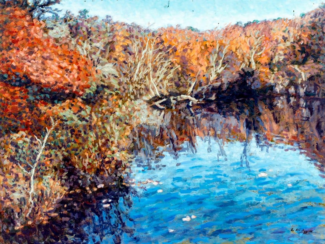 Evelyn Metzger (NY,Brazil,1911-2007) oil painting (1 of 14)