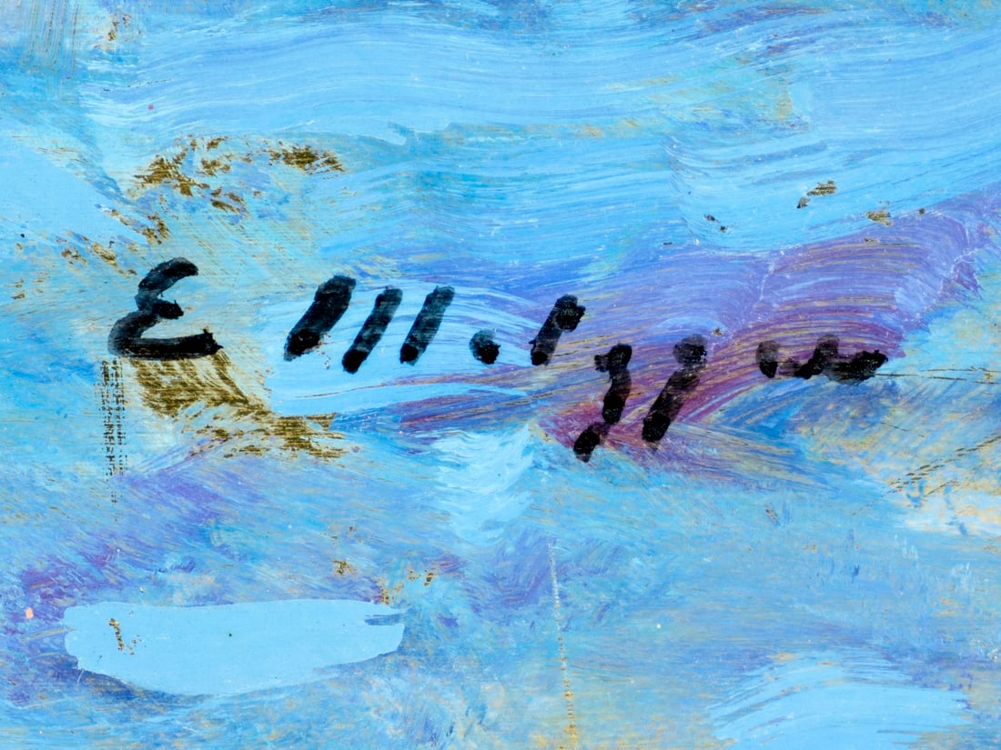 Evelyn Metzger (NY,Brazil,1911-2007) oil painting - 4