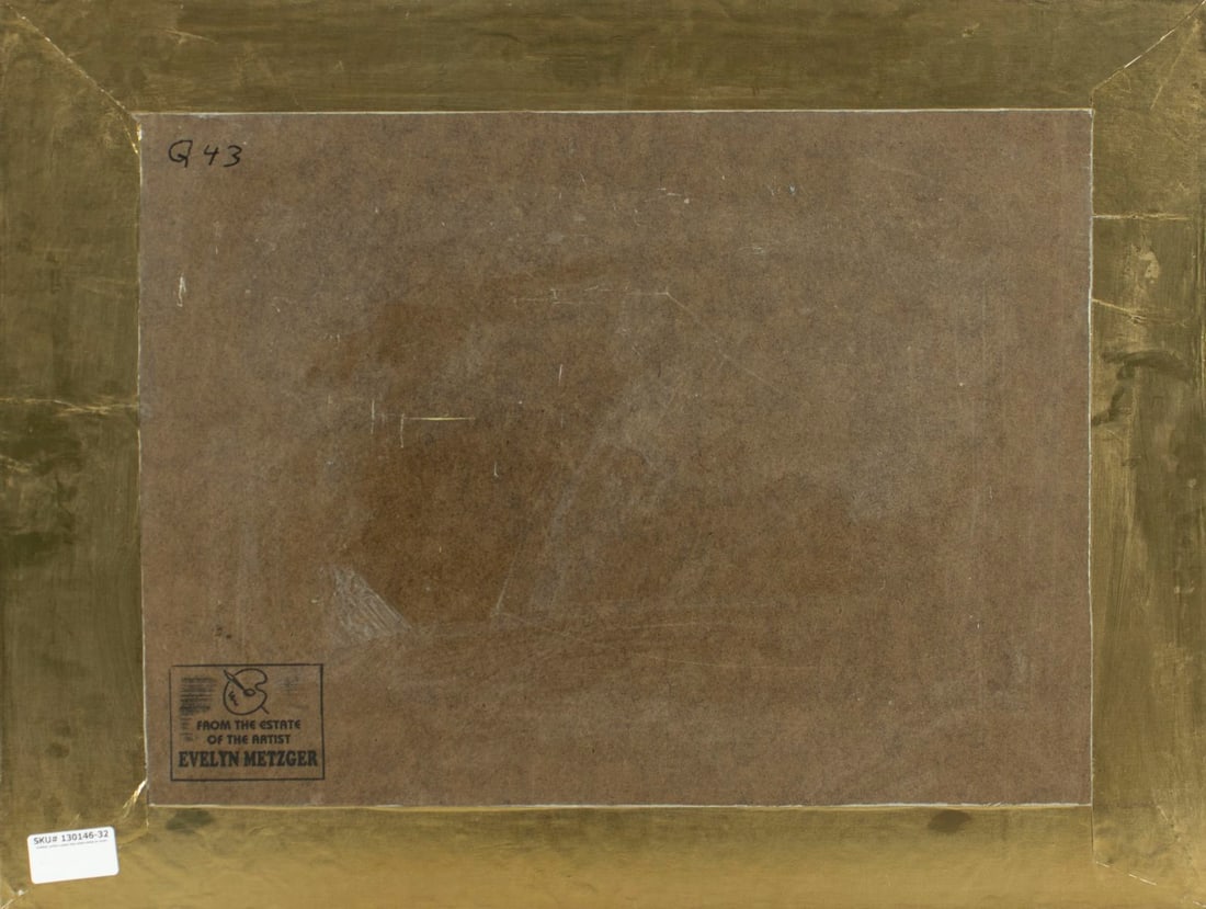 Evelyn Metzger (NY,Brazil,1911-2007) oil painting - 9