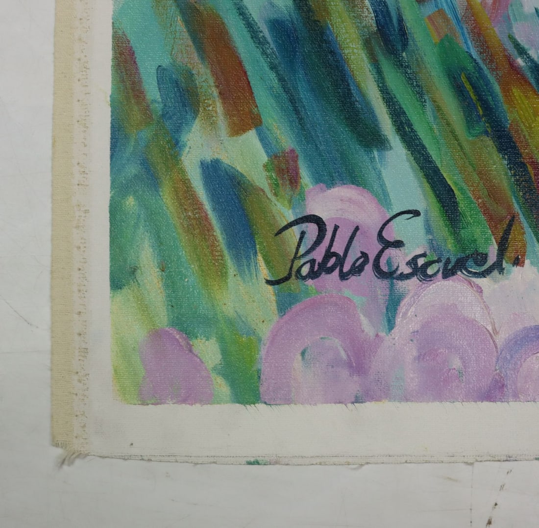 Pablo Escuel (Argentina,b 1951) oil painting - 10