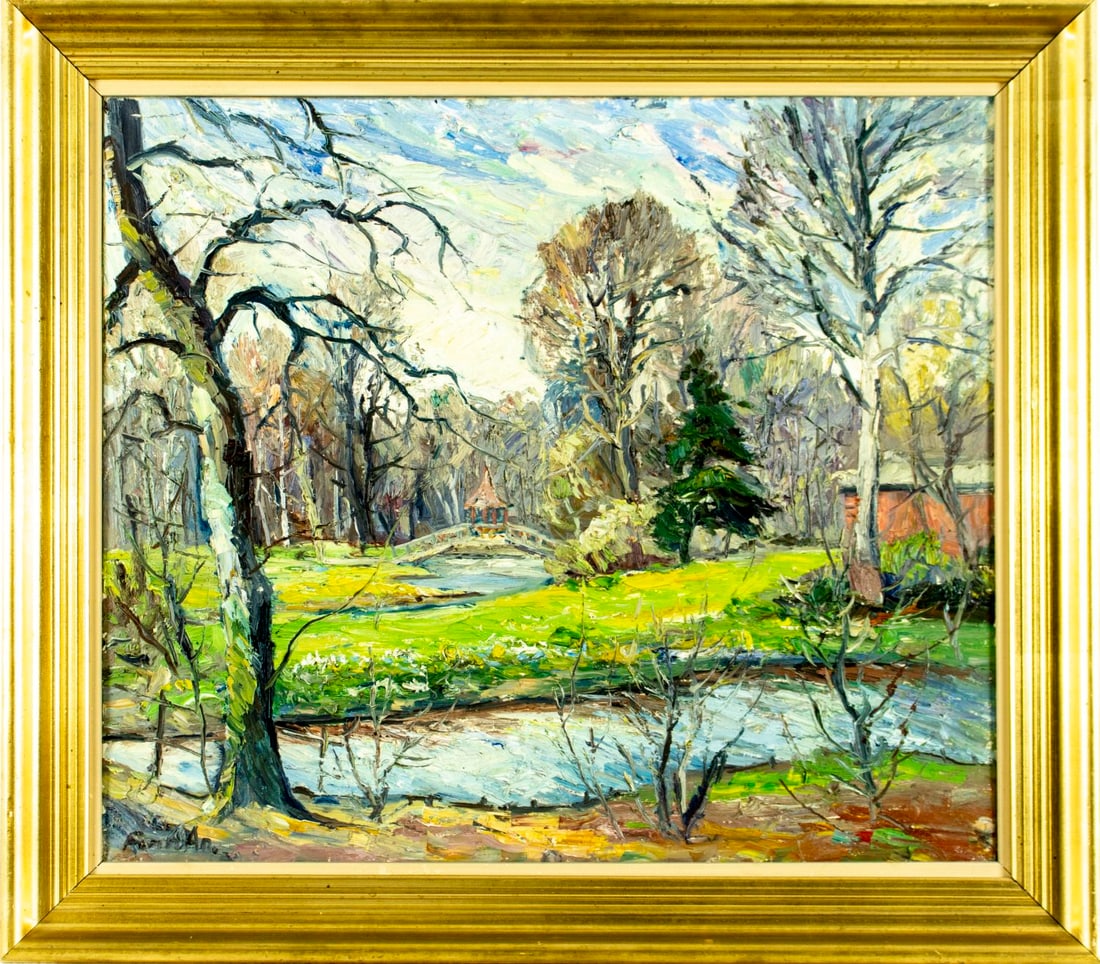 Finn Andersen (Denmark,1909-1987) oil painting - 3