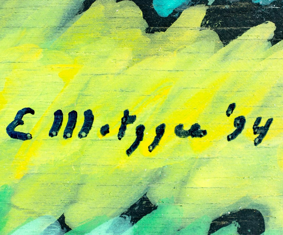 Evelyn Metzger (NY,Brazil,1911-2007) oil painting - 4