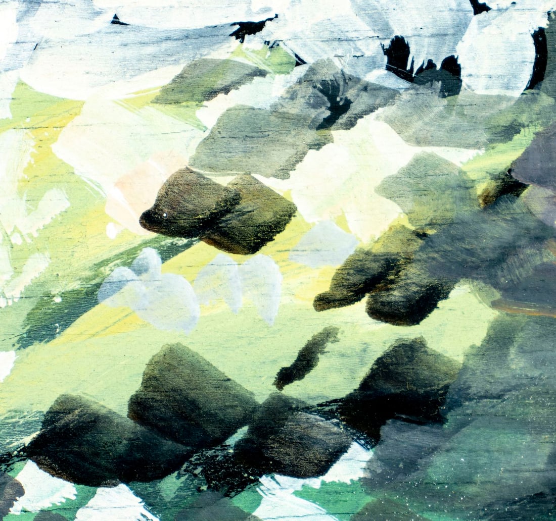 Evelyn Metzger (NY,Brazil,1911-2007) oil painting - 8