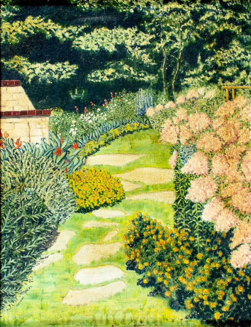 G Bonham (US,20C) oil painting (1 of 12)