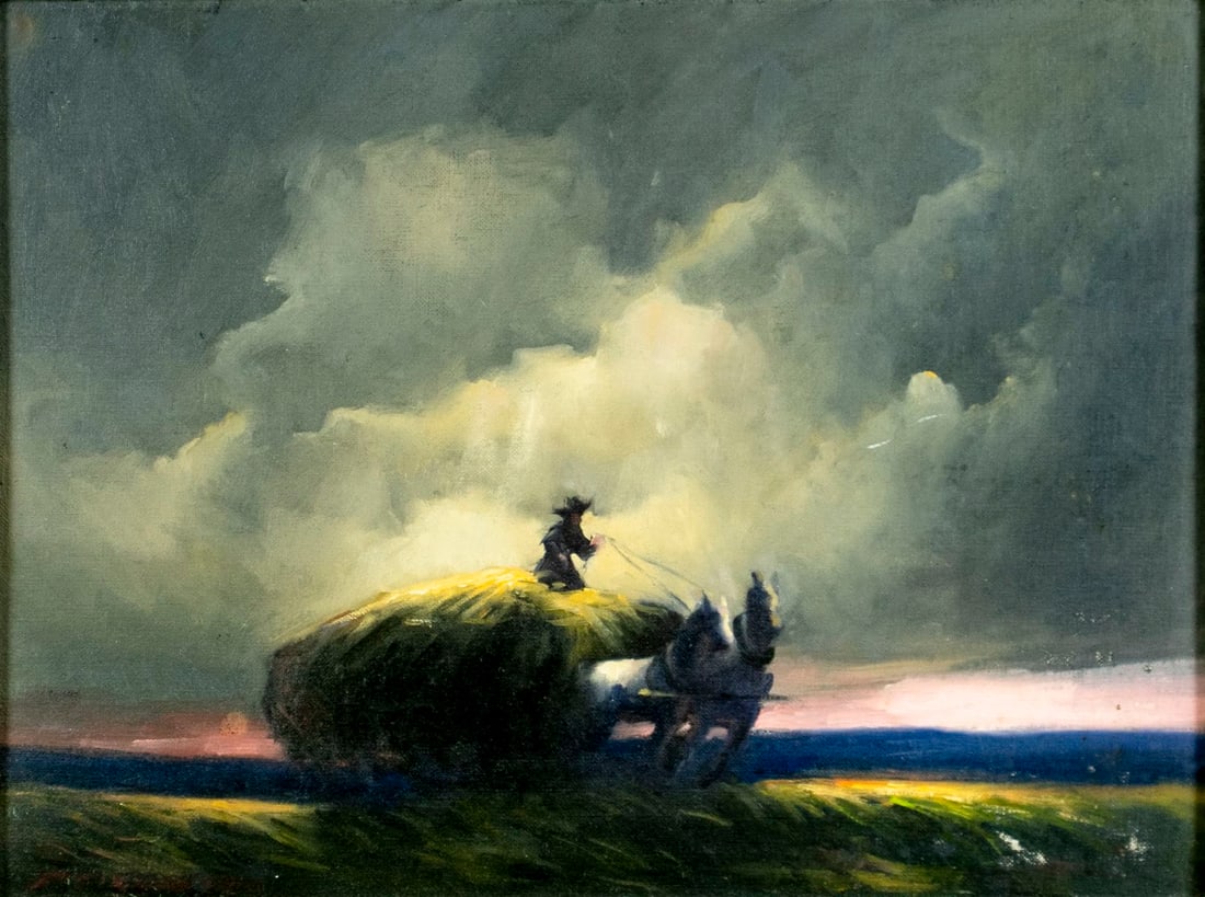 Frank Giovinazzo (NJ,1915-2004) oil painting (1 of 12)