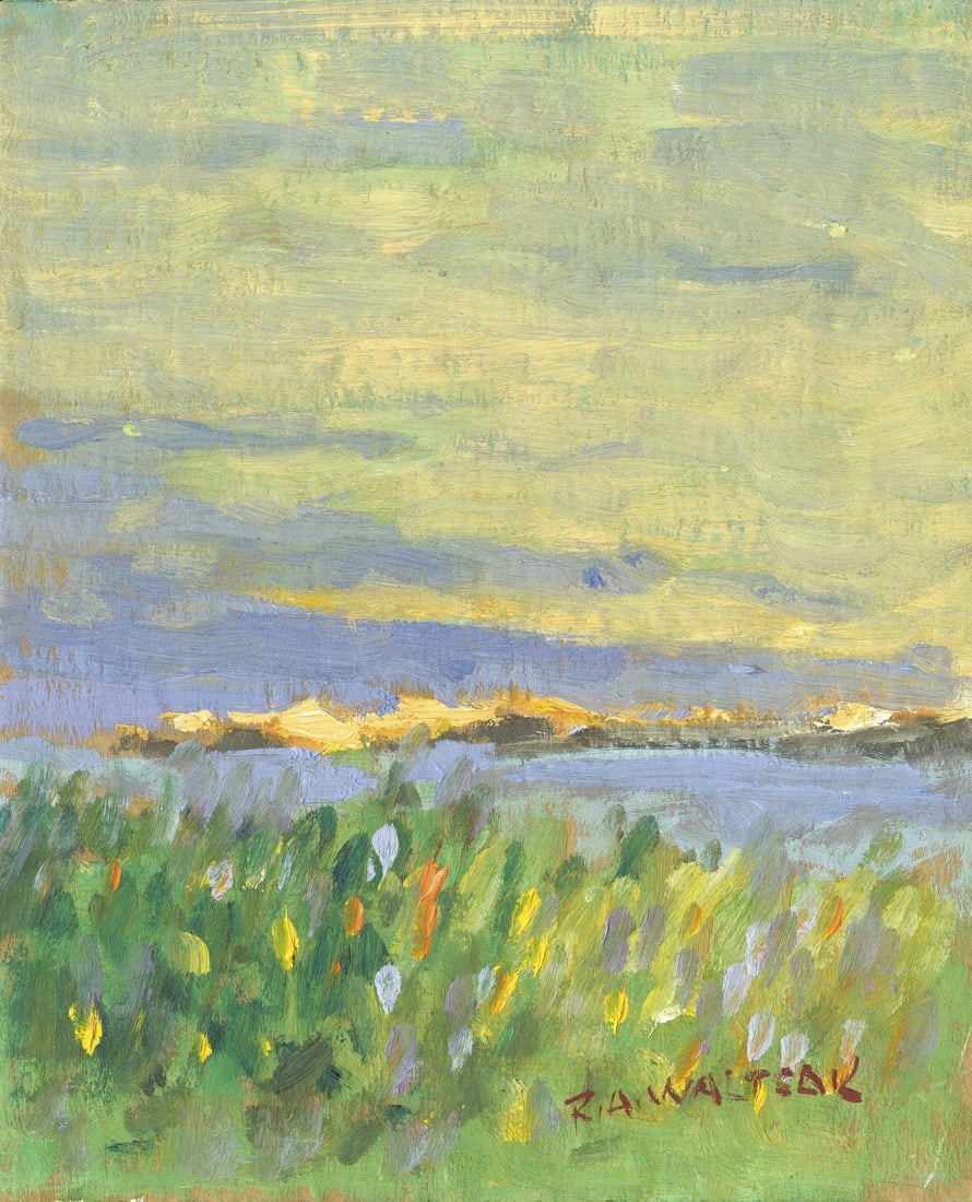 Robert Waltsak (NJ,b 1944) oil painting (1 of 12)