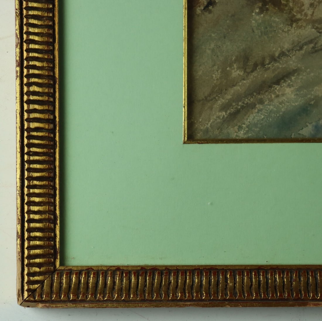 ATTR Frederick Davis (UK,1853-1892) watercolor painting antique - 9