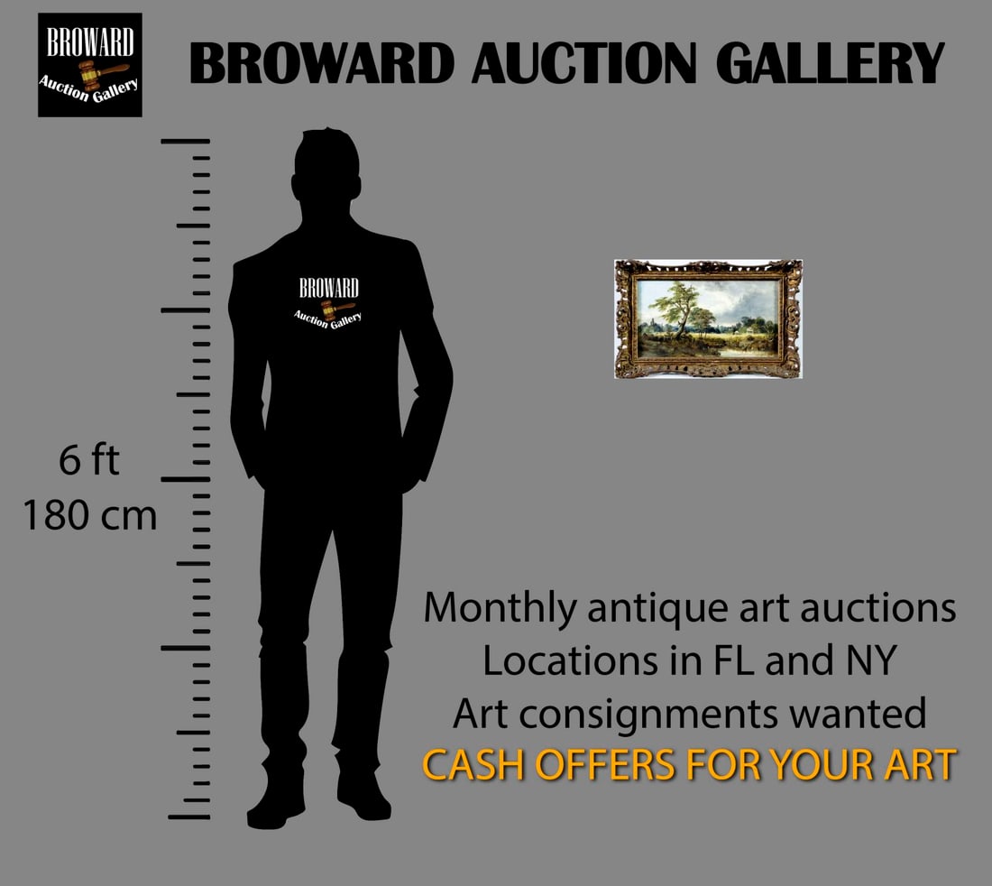 ATTR Henry Jutsum (UK,1816-1869) oil painting antique - 2