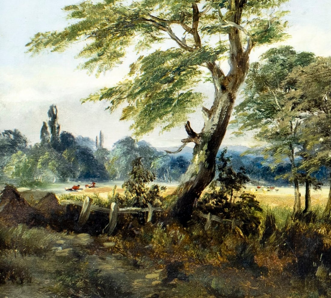 ATTR Henry Jutsum (UK,1816-1869) oil painting antique - 5