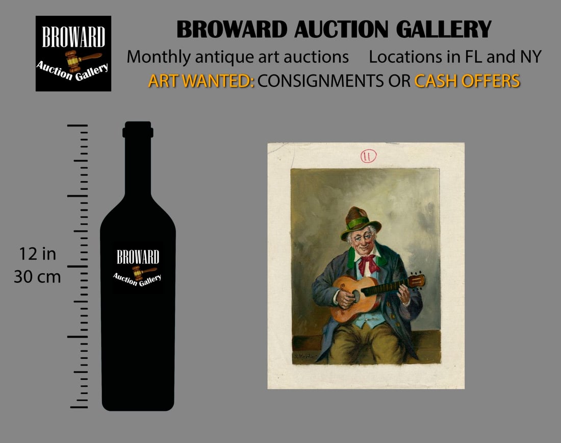 Hans Kerber (Austria,1920-?) oil painting - 2