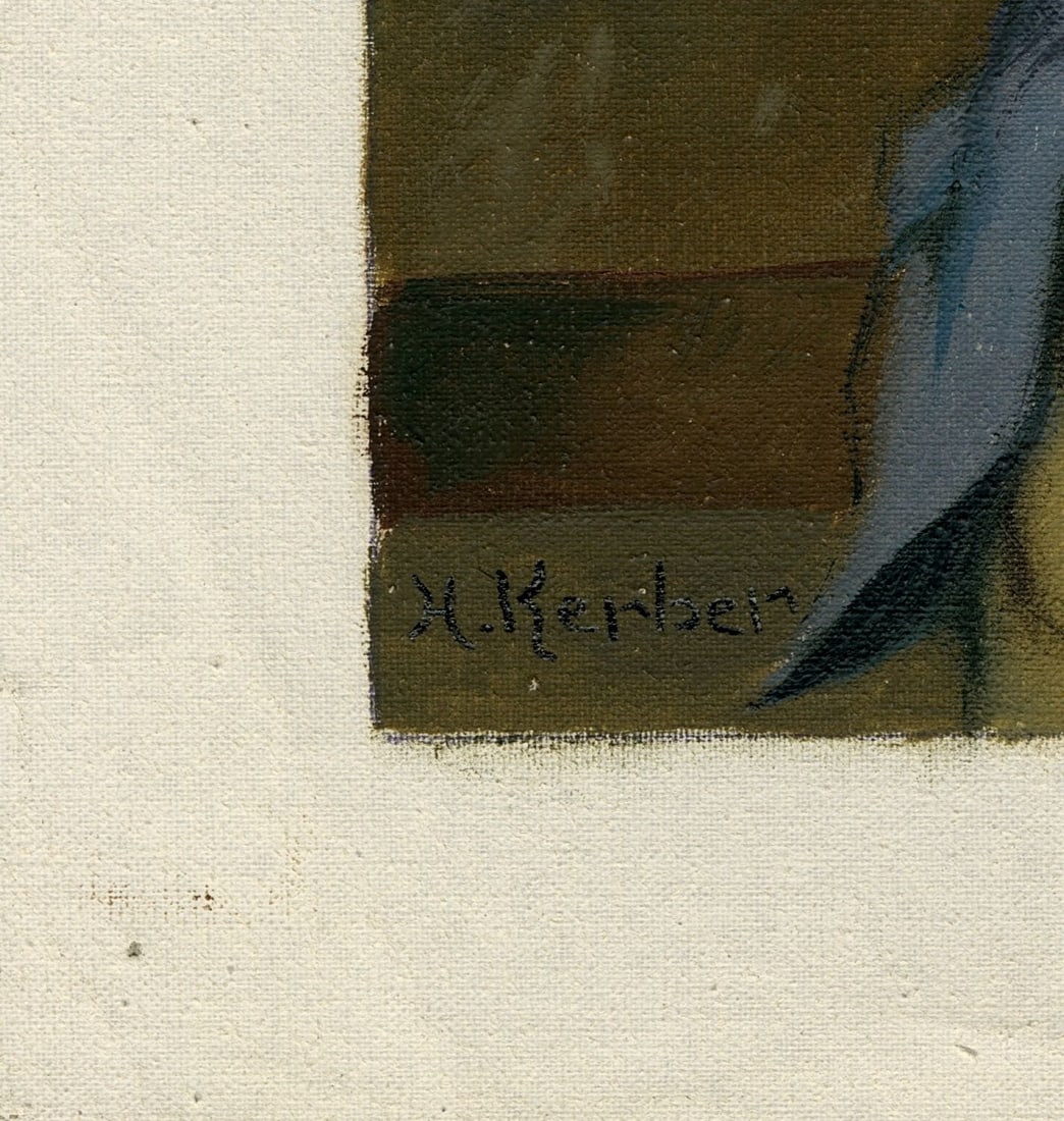Hans Kerber (Austria,1920-?) oil painting - 4