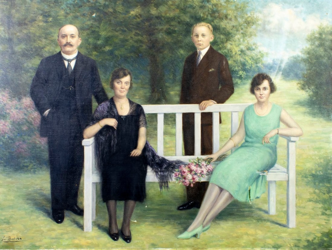 Emile Bulcke (Belgium,1875-1963) oil painting (1 of 13)