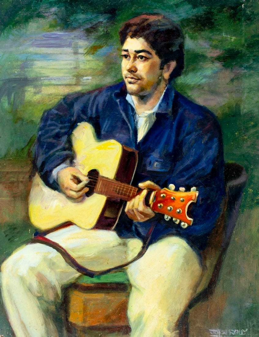 John Reilly (NY,NJ,1942-2021) oil painting (1 of 13)