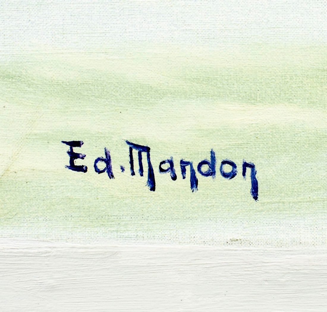 Edouard Mandon (France,1885-1977) oil painting - 4