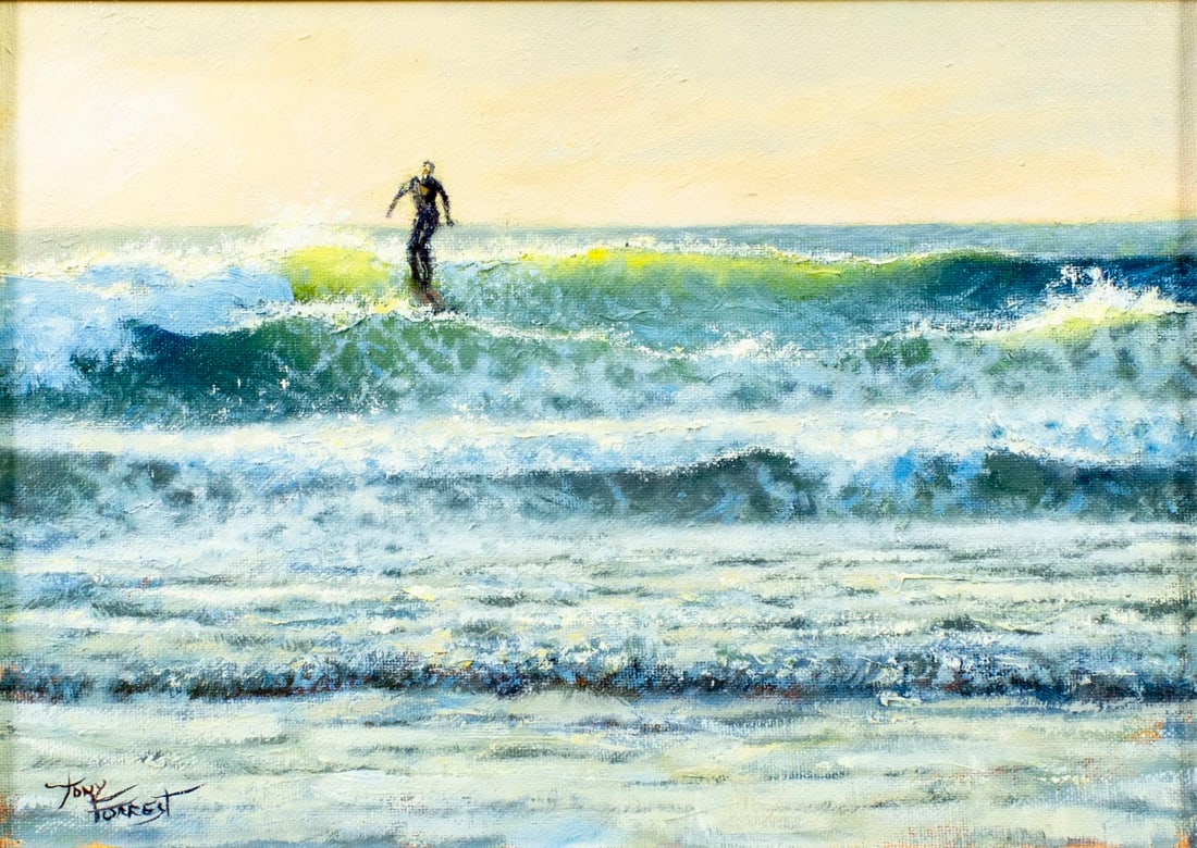 Tony Forrest (UK,b 1961) oil painting (1 of 12)