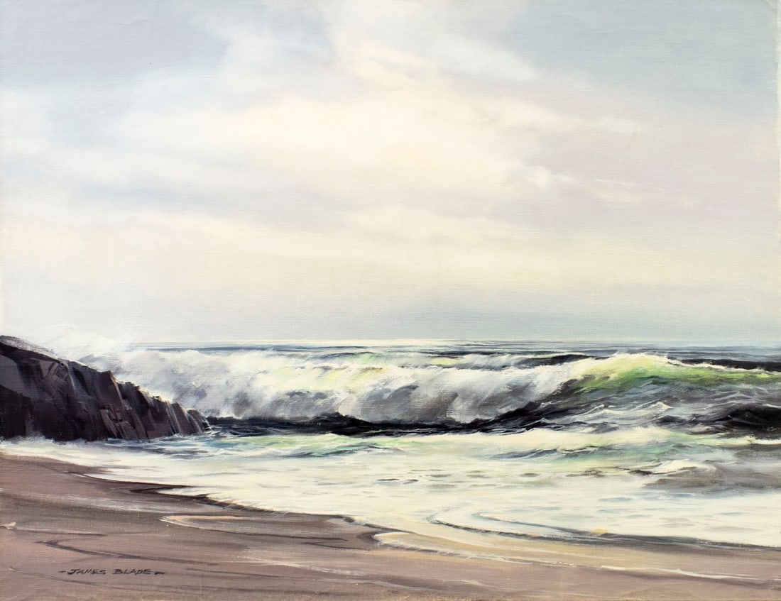 James Blade (UK,20C) oil painting (1 of 13)