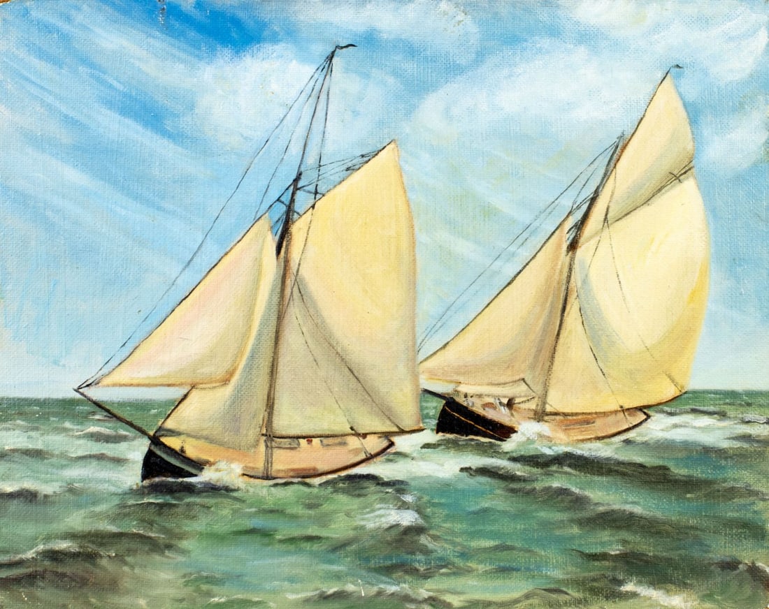 Coady (US,20C) oil painting (1 of 13)