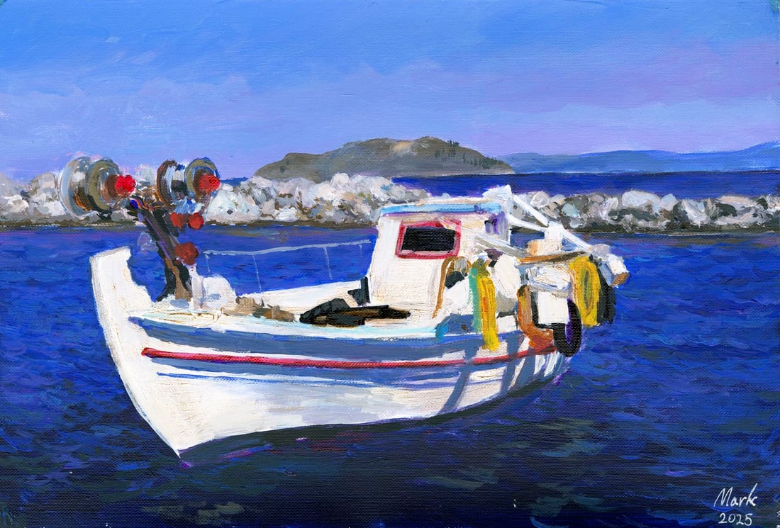 Mark Zybkin (Ukraine,20/21C) oil painting (1 of 12)