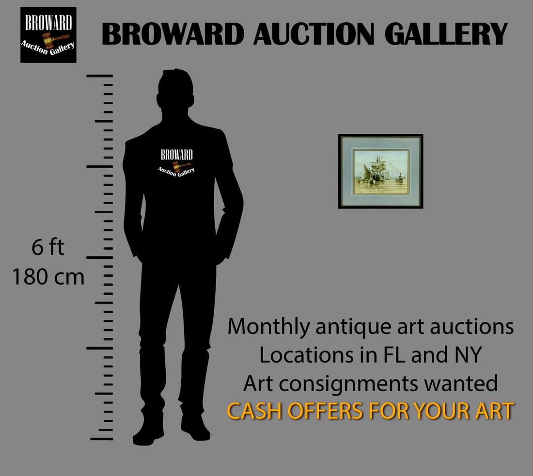 Frederick Tordoff (NJ,UK,1939-2022) watercolor painting - 2