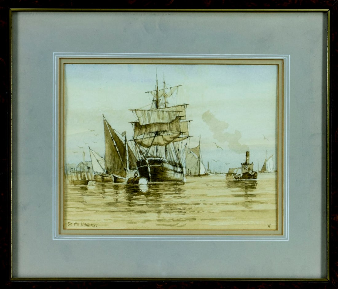 Frederick Tordoff (NJ,UK,1939-2022) watercolor painting - 3