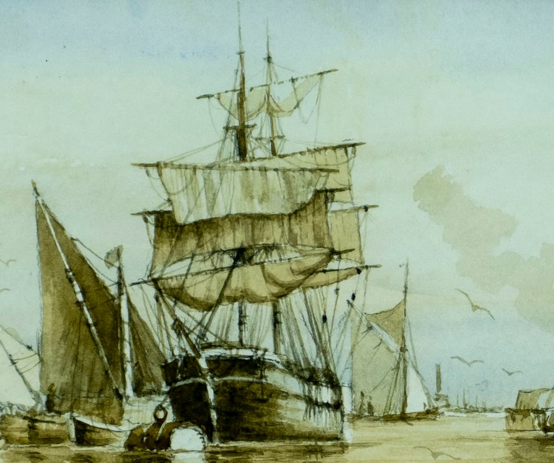 Frederick Tordoff (NJ,UK,1939-2022) watercolor painting - 5