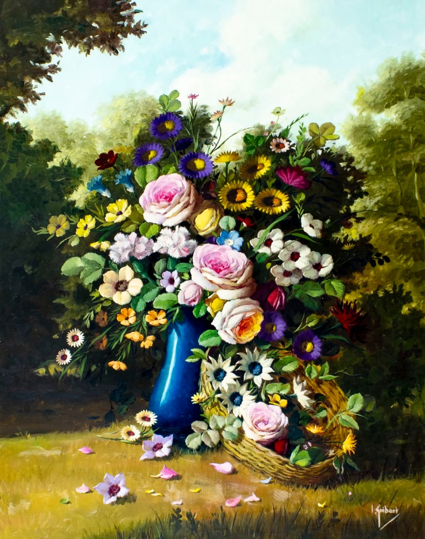 Ignacio Guibert (Spain,1916-1992) oil painting (1 of 13)