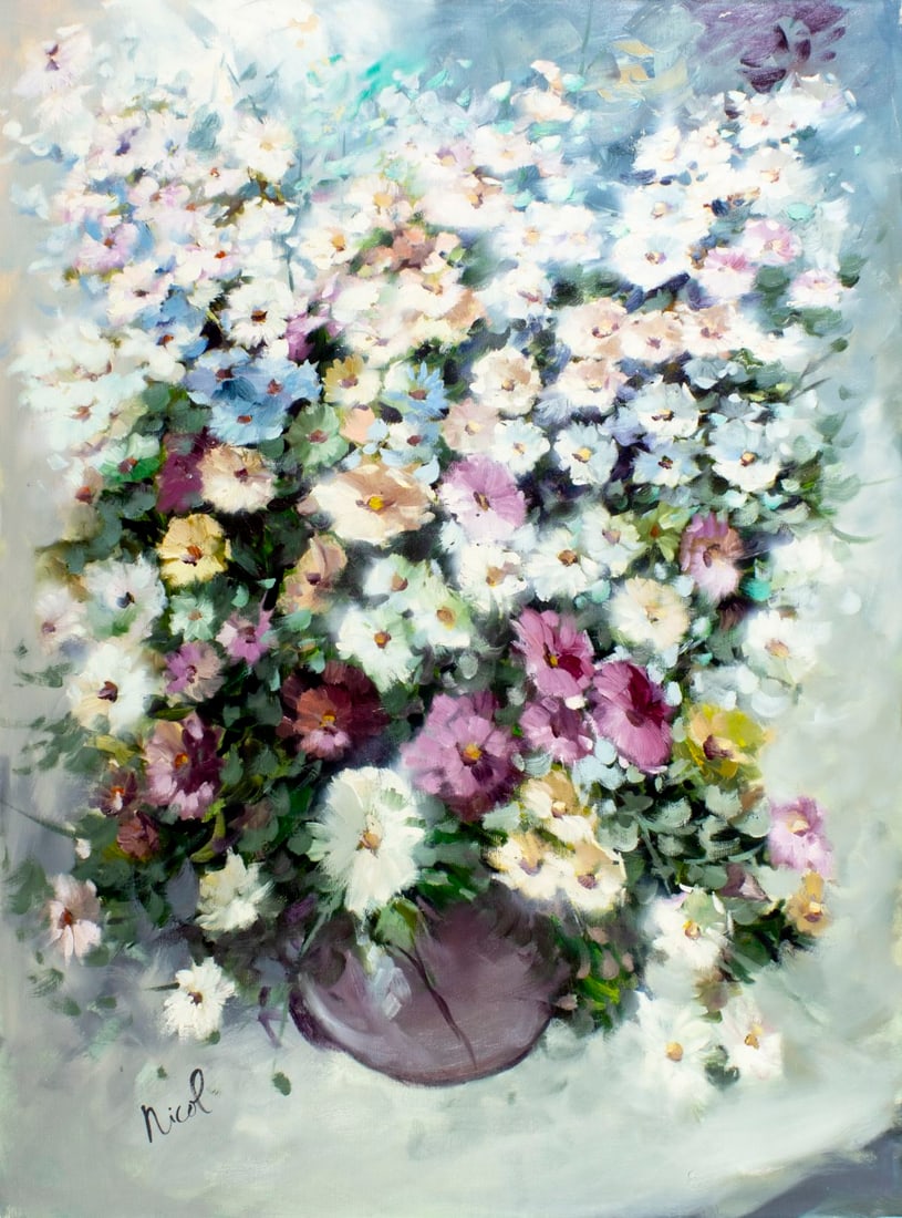 A Nicol (20C) oil painting (1 of 13)