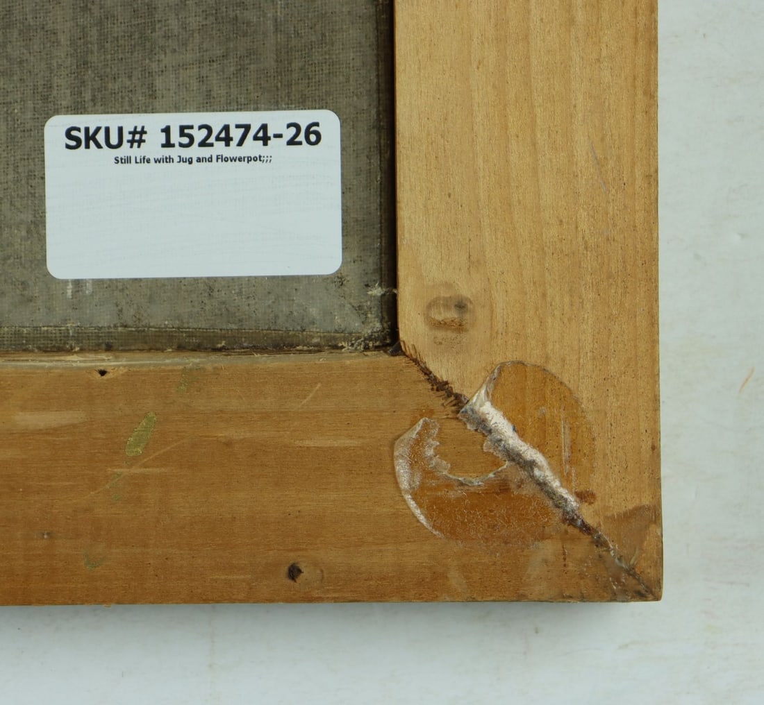 Antique 19C American oil painting - 10