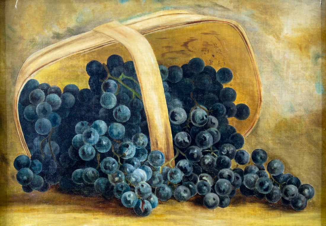 Antique 19C American oil painting (1 of 14)