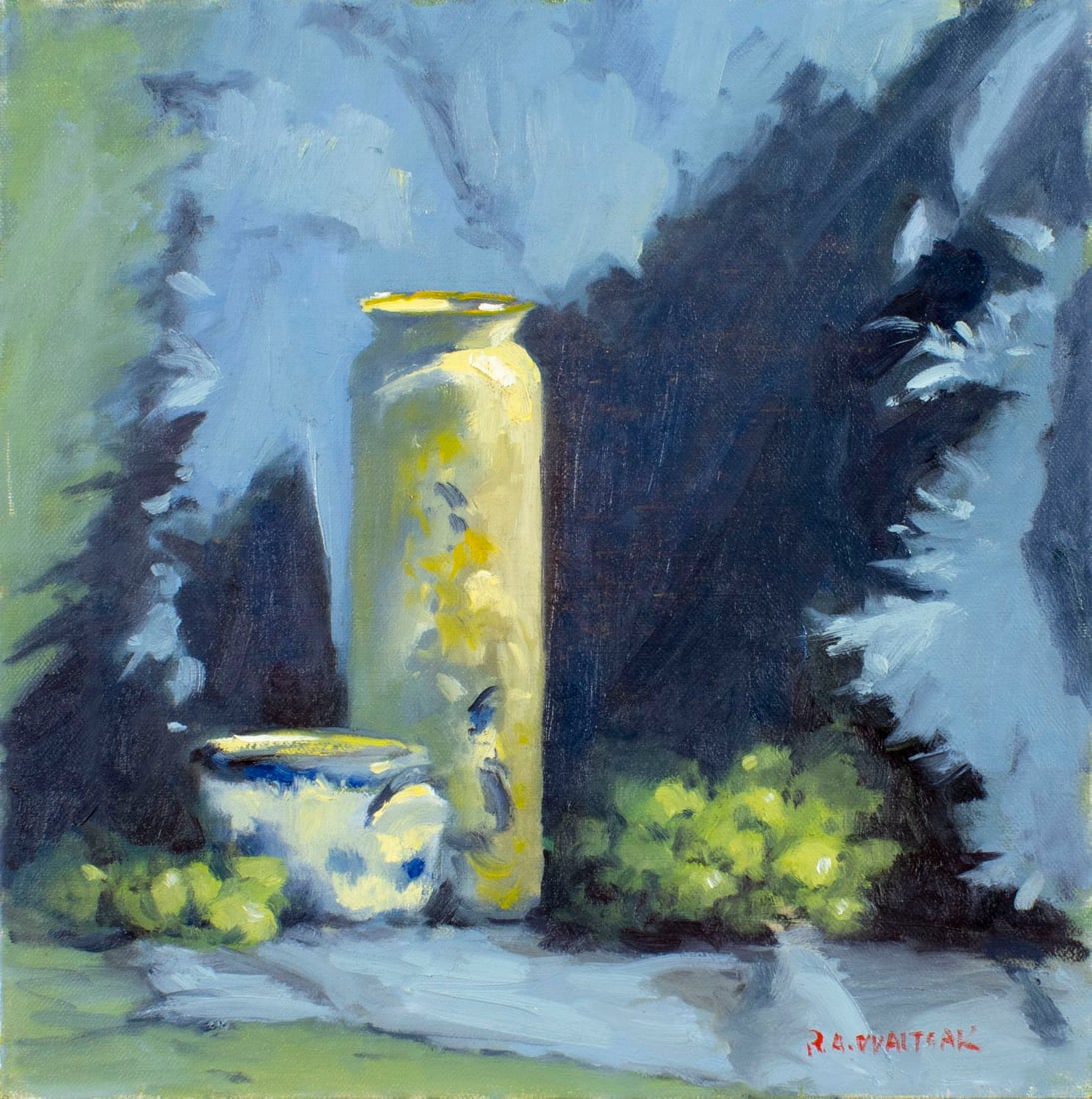 Robert Waltsak (NJ,b 1944) oil painting (1 of 12)