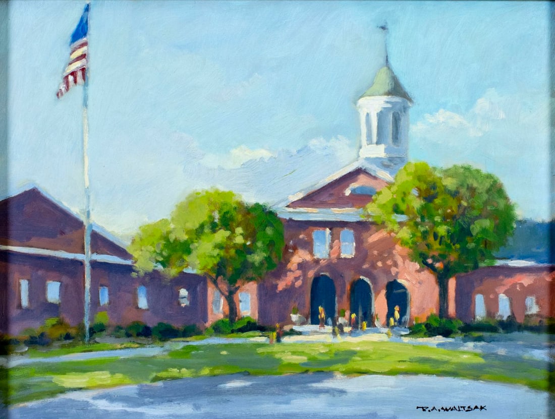 Robert Waltsak (NJ,b 1944) oil painting (1 of 11)