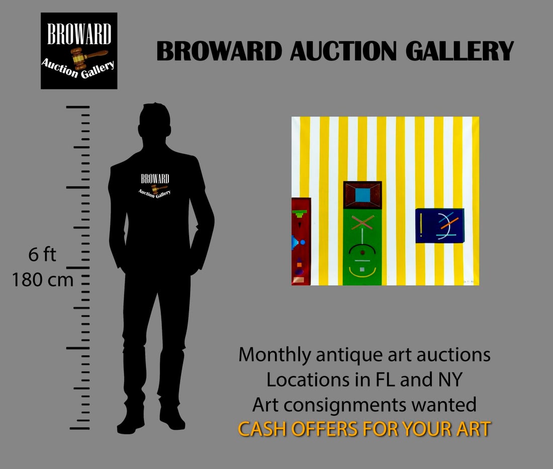 Vintage 20C American oil painting - 2